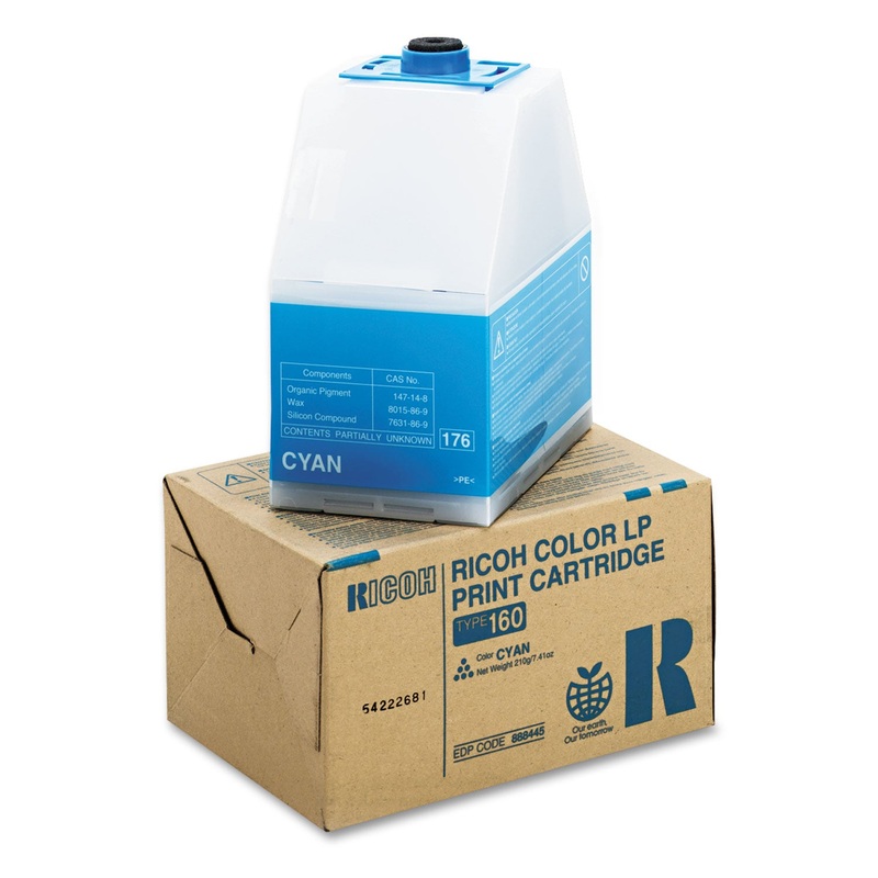 888445 Toner, 10000 Page-Yield, Cyan
