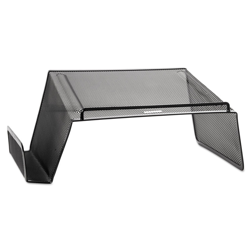 Mesh Telephone Desk Stand, 10 X 11 1/4 X 5 1/4, Black