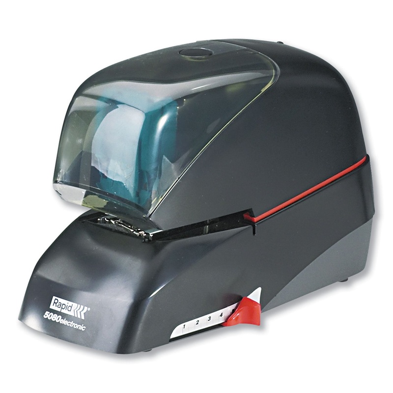 5080E PROFESSIONAL ELECTRIC STAPLER, 90-SHEET CAPACITY, BLACK