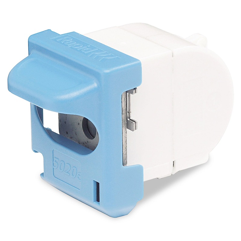 HEAVY-DUTY STAPLE CARTRIDGE, 0.5" CROWN, STEEL, 1,500/CARTRIDGE, 2 CARTRIDGES/BOX, 3,000/BOX