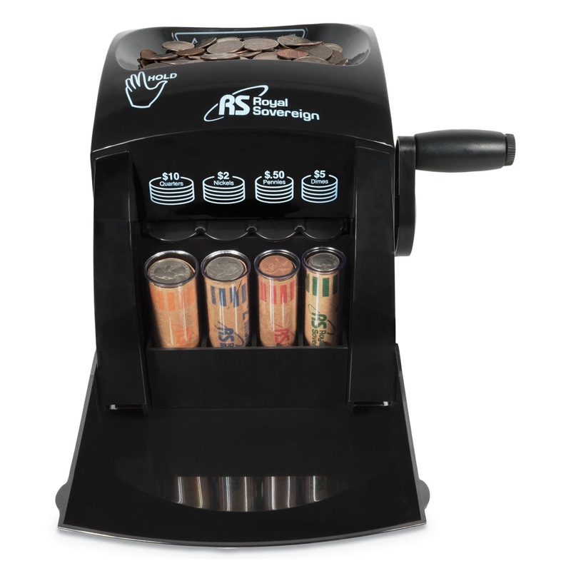 Qs-1 Manual Coin Sorter, Pennies Through Quarters