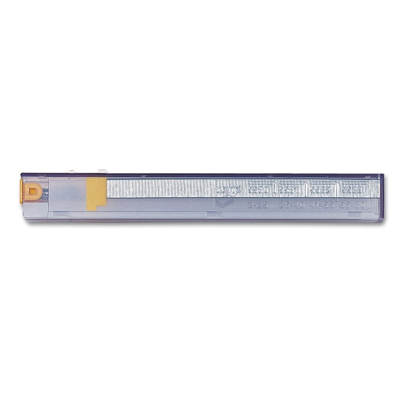 STAPLE CARTRIDGE, 0.31" LEG, 0.5" CROWN, STEEL, 210/CARTRIDGE, 5 CARTRIDGES/PACK, 1,050/PACK