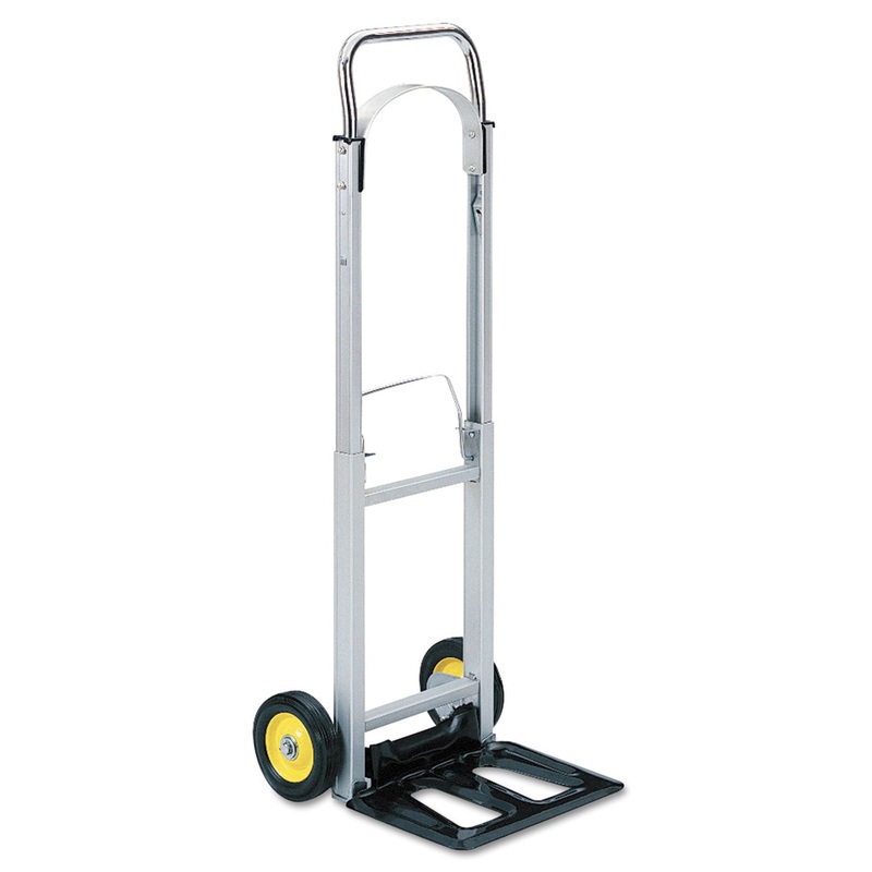HIDEAWAY ALUMINUM HAND TRUCK, 250 LB CAPACITY, 15.5 X 16.5 X 43.5