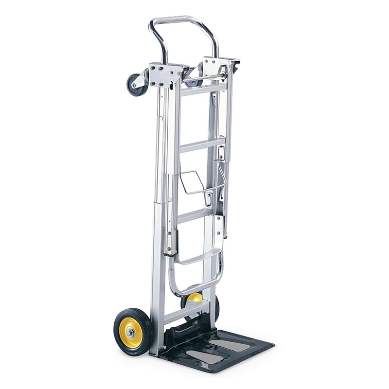 HIDEAWAY CONVERTIBLE TRUCK, 400 LB CAPACITY, 15.5 X 43 X 36, ALUMINUM