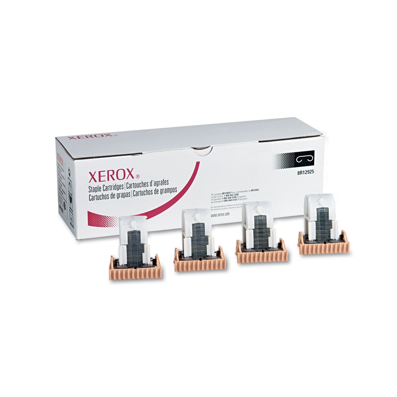Finisher Staples For Xerox Phaser 7760, 4 Cartridges, 20,000 Staples/pack