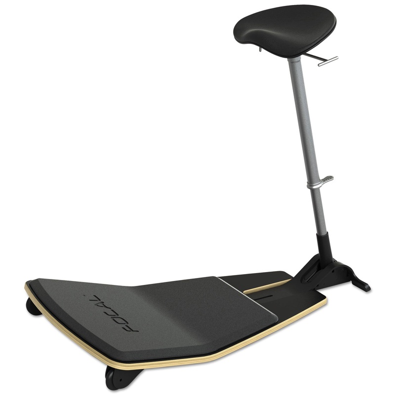 LOCUS LEARNING SEAT BY FOCAL UPRIGHT, BLACK/BLACK, BLACK BASE
