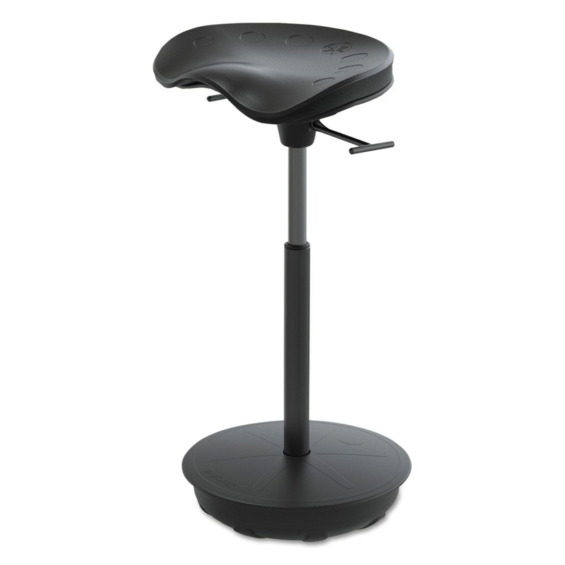 PIVOT SEAT BY FOCAL UPRIGHT, BLACK/BLACK, BLACK BASE
