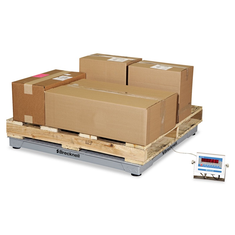 Electronic Shipping Scale, 5000lb Capacity, 48 X 48 Platform