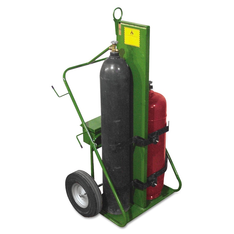 550 Series Cart, 1000-Lb Load Maximum, 38w X 62h, Green