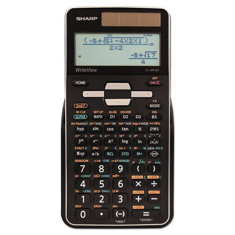 El-W516tbsl Scientific Calculator, 16-Digit Lcd