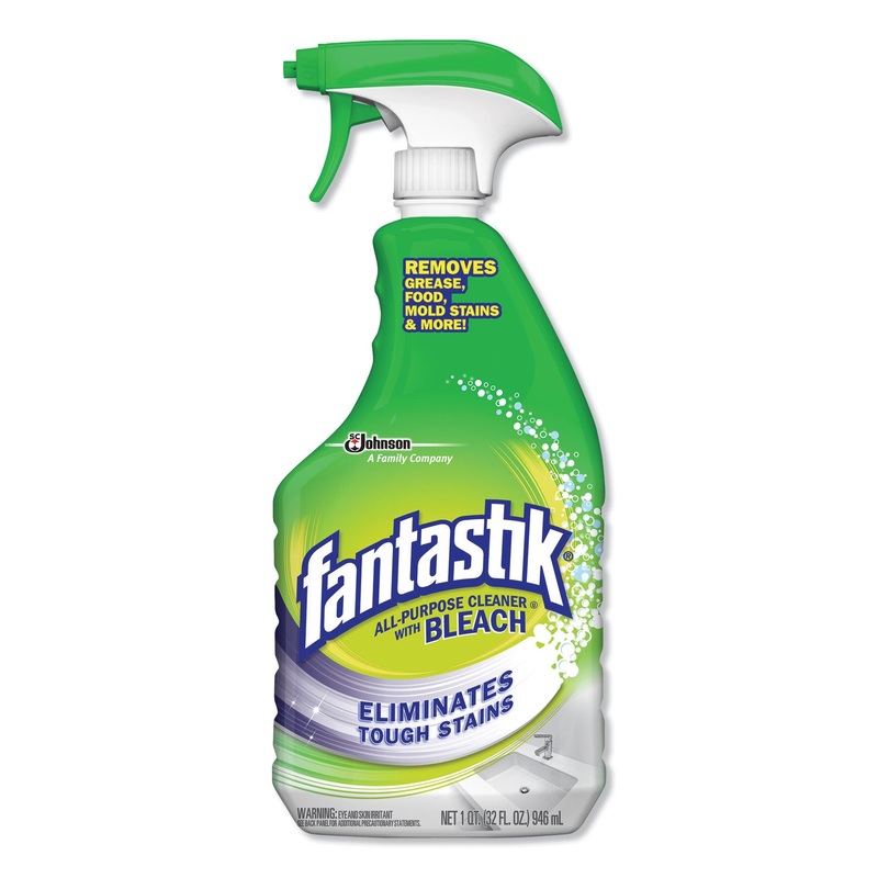 ALL-PURPOSE CLEANER WITH BLEACH, FRESH CLEAN, 32 OZ TRIGGER BOTTLE, 8/CARTON