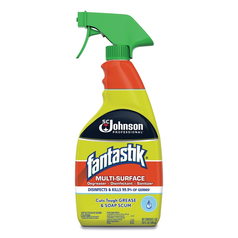 MULTI-SURFACE DEGREASER, DISINFECTANT, SANITIZER, 32 OZ SPRAY BOTTLE, 12/CARTON