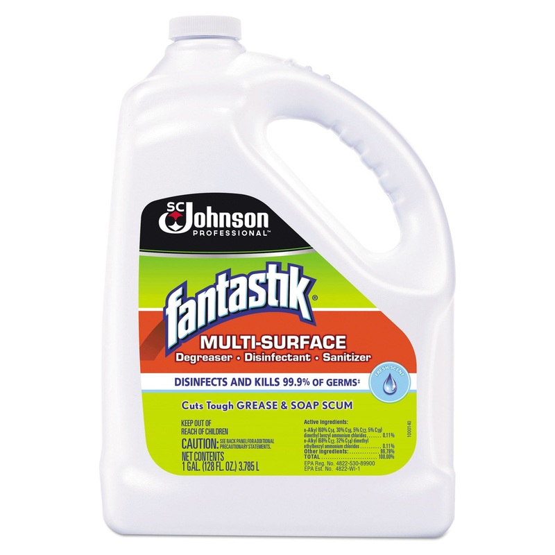 MULTI-SURFACE DEGREASER, DISINFECTANT, SANITIZER, PLEASANT SCENT, 1 GALLON BOTTLE