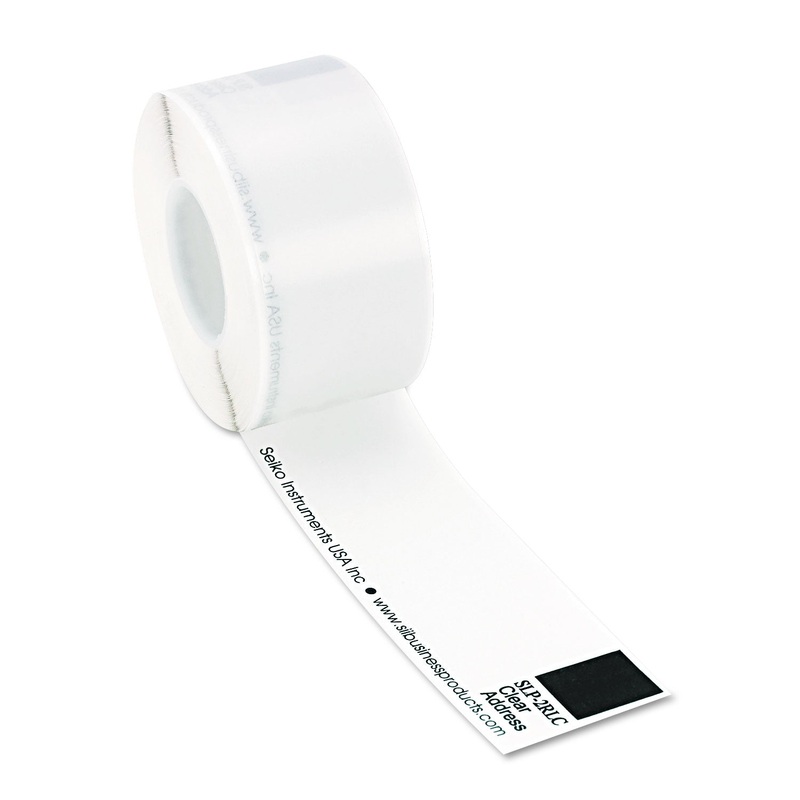 SELF-ADHESIVE ADDRESS LABELS, 1.12" X 3.5", CLEAR, 260/BOX