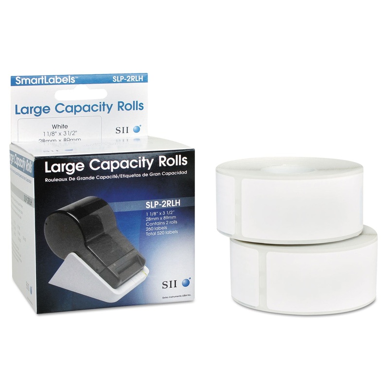 SELF-ADHESIVE ADDRESS LABELS, 1.12" X 3.5", WHITE, 520/BOX