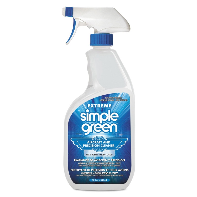 Extreme Aircraft & Precision Equipment Cleaner, 32 Oz, Bottle, 12/carton