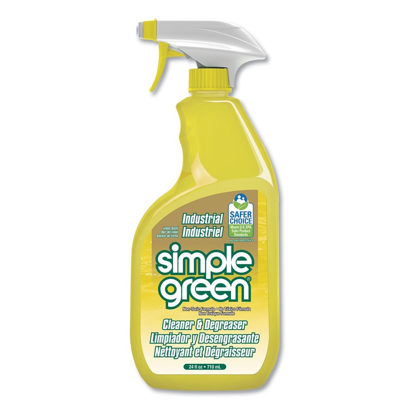 INDUSTRIAL CLEANER AND DEGREASER, CONCENTRATED, LEMON, 24 OZ BOTTLE, 12/CARTON