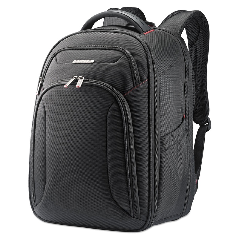 Xenon 3 Laptop Backpack, 12 X 8 X 17.5, Ballistic Polyester, Black