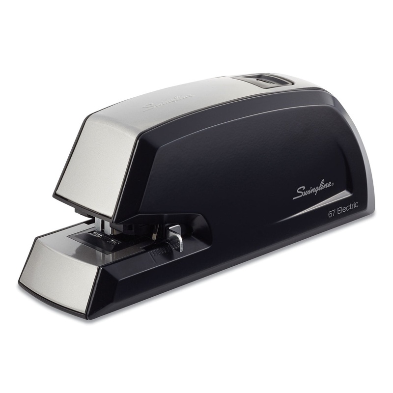 COMMERCIAL ELECTRIC STAPLER, 20-SHEET CAPACITY, BLACK