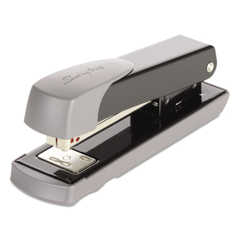 COMPACT COMMERCIAL STAPLER, 20-SHEET CAPACITY, BLACK
