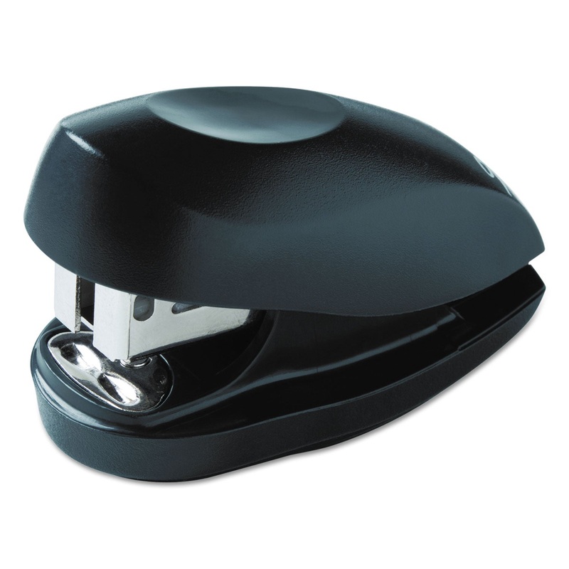 Tot Mini Stapler, 12-Sheet Capacity, Black