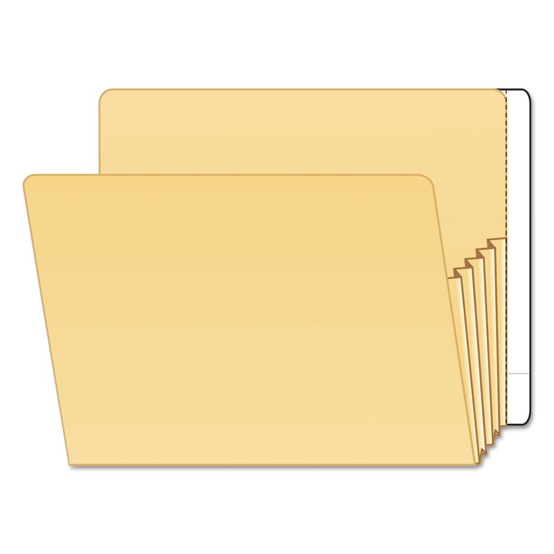 File Folder End Tab Converter Extenda Strip, 3 1/4 X 9 1/2, White