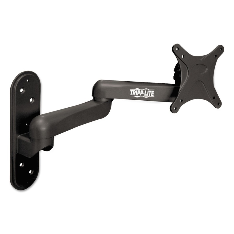 SWIVEL/TILT WALL MOUNT FOR 13" TO 27" TVS/MONITORS, UP TO 33 LBS