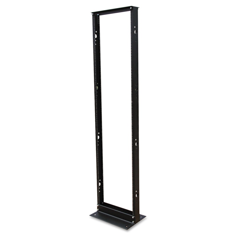 SMARTRACK 2-POST OPEN FRAME RACK, 45U, 800 LBS CAPACITY