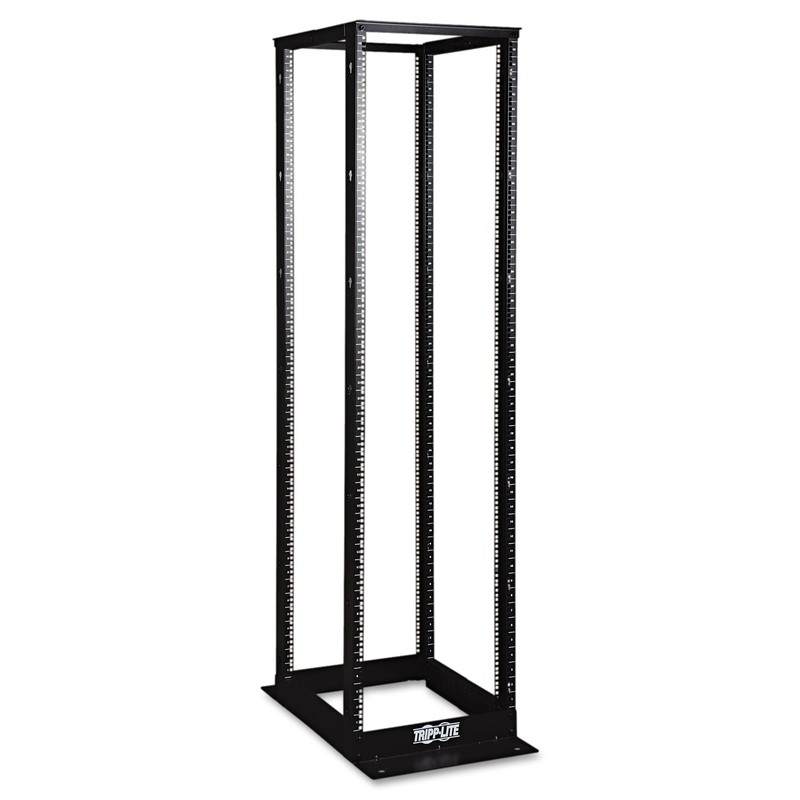 SMARTRACK 4-POST OPEN FRAME RACK, 45U, 1000 LBS CAPACITY