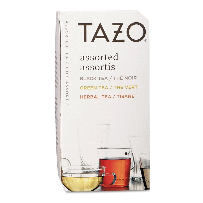 Assorted Tea Bags, Three Each Flavor, 24/box