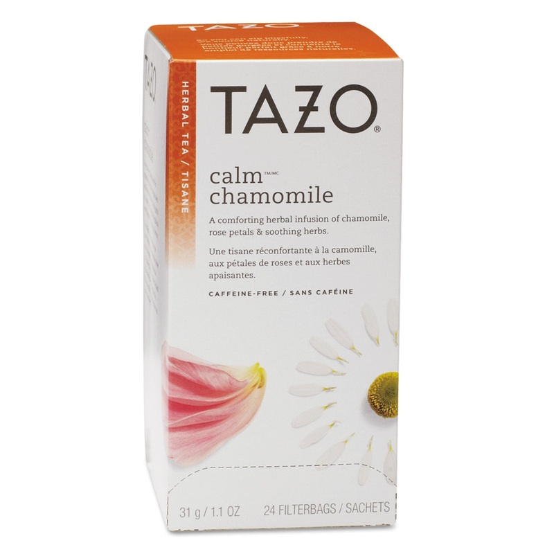 Tea Bags, Calm Chamomile, 24/box
