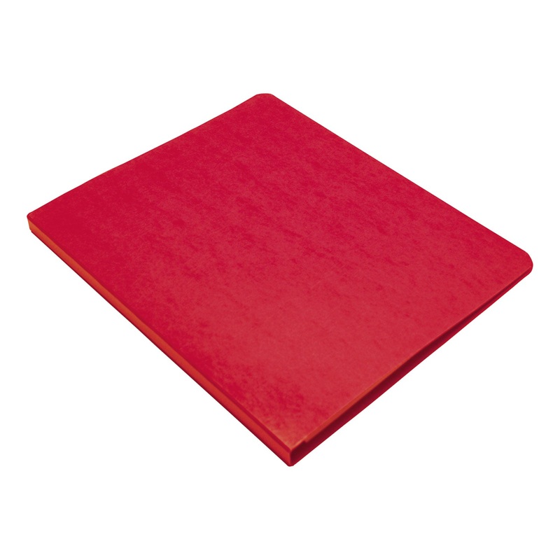PRESSTEX GRIP BINDER, CLAMP SYSTEM, 0.63" CAPACITY, 11 X 8.5, EXECUTIVE RED