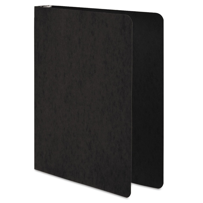 PRESSTEX ROUND RING BINDER, 3 RINGS, 1" CAPACITY, 11 X 8.5, BLACK