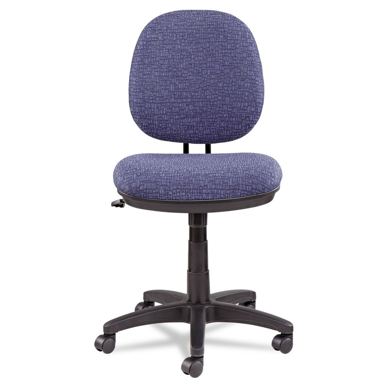 ALERA INTERVAL SERIES SWIVEL/TILT TASK CHAIR, SUPPORTS UP TO 275 LBS., MARINE BLUE SEAT/MARINE BLUE BACK, BLACK BASE
