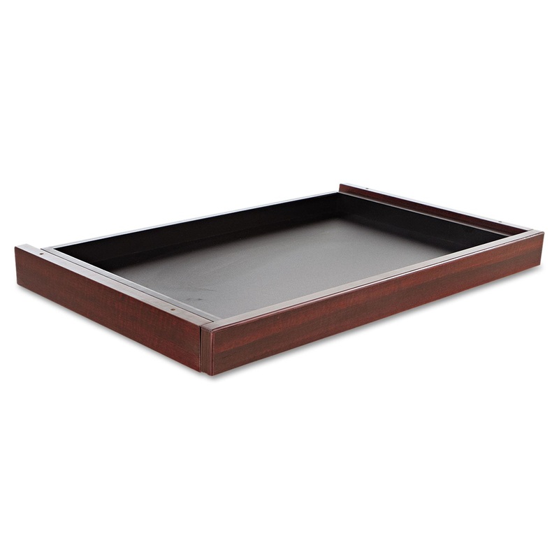ALERA VALENCIA SERIES CENTER DRAWER, 24.5W X 15D X 2H, MAHOGANY