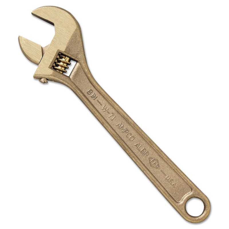 Adjustable Wrench, 8" Long