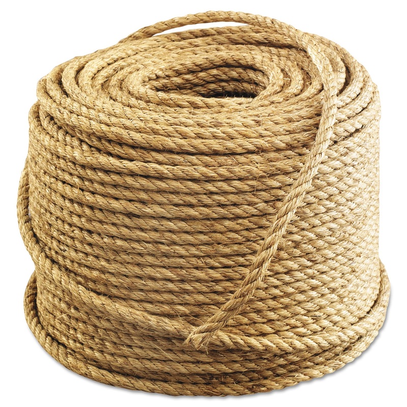 Manila Rope, 3-Strand, 1/2" X 600ft, 45lb