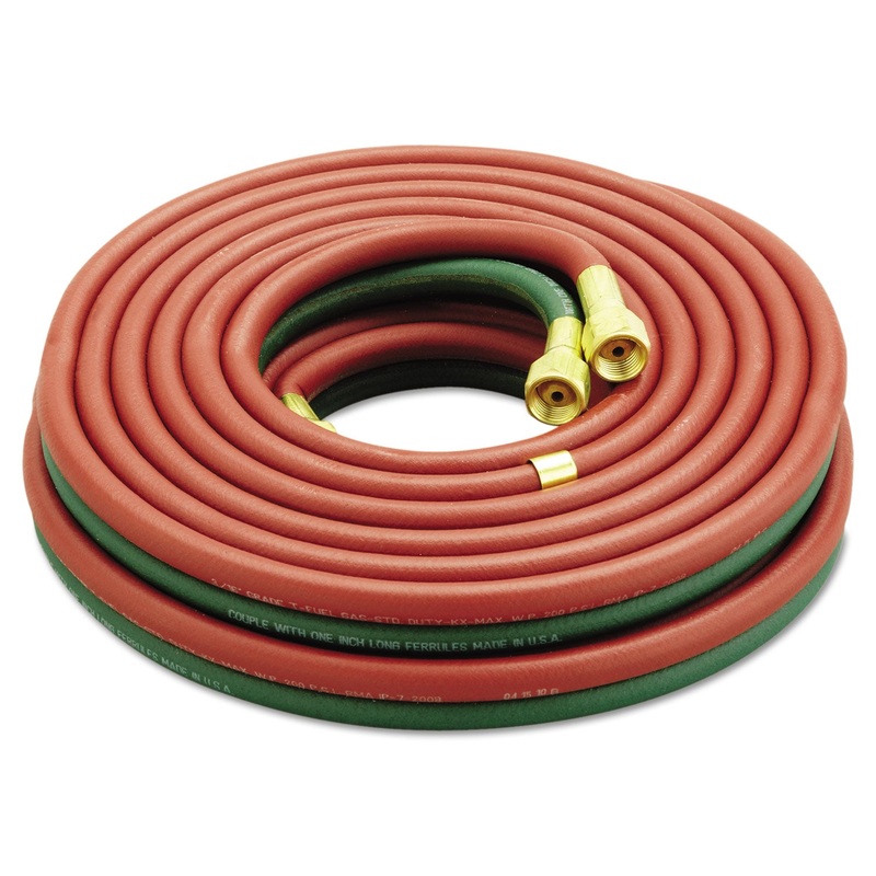 Twin Welding Hose, 3/16" X 25ft, B-B